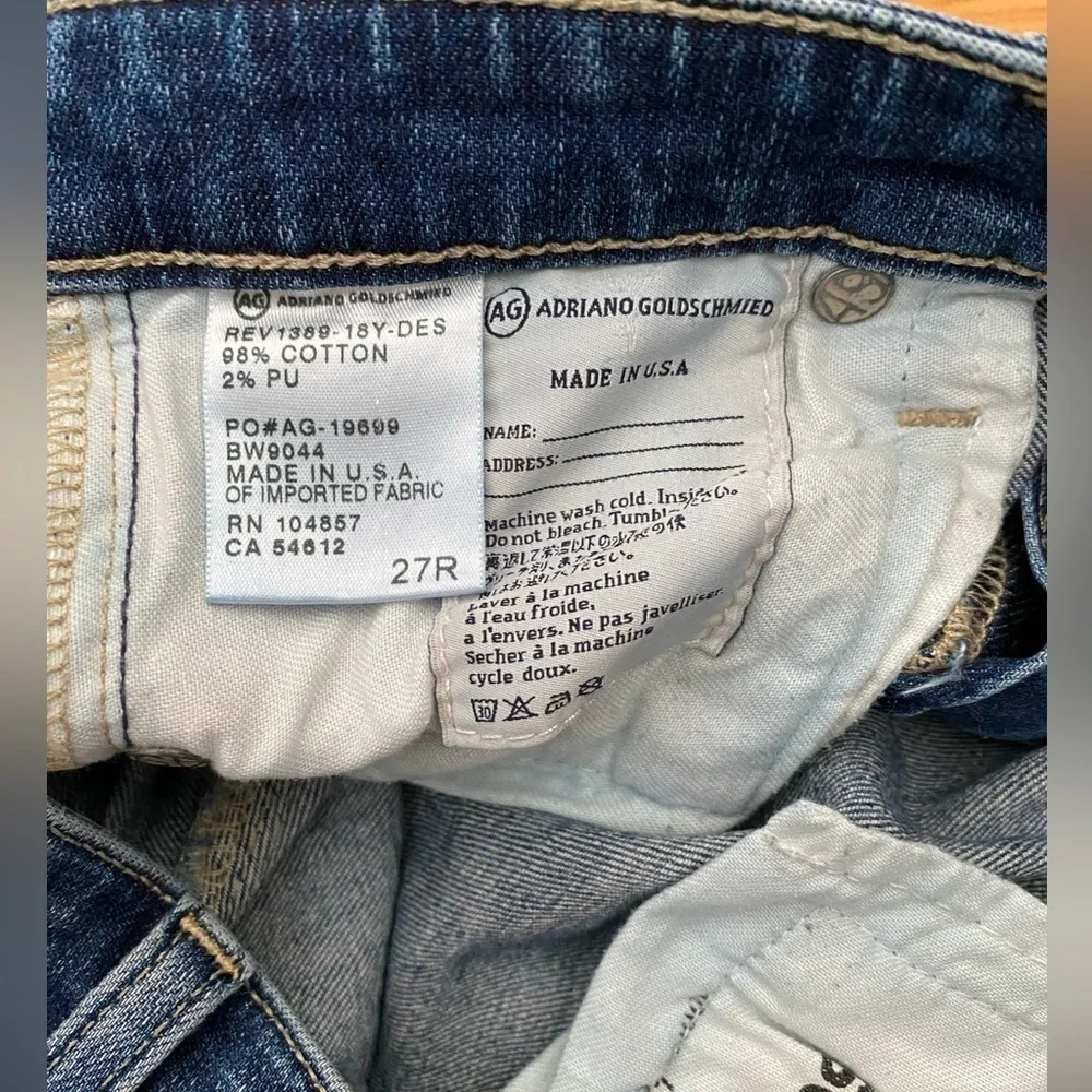 AG Adriano Goldschmied Womens The Legging Ankle Super Skinny Jeans 27R